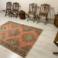 Vintage Turkish Oushak Carpet