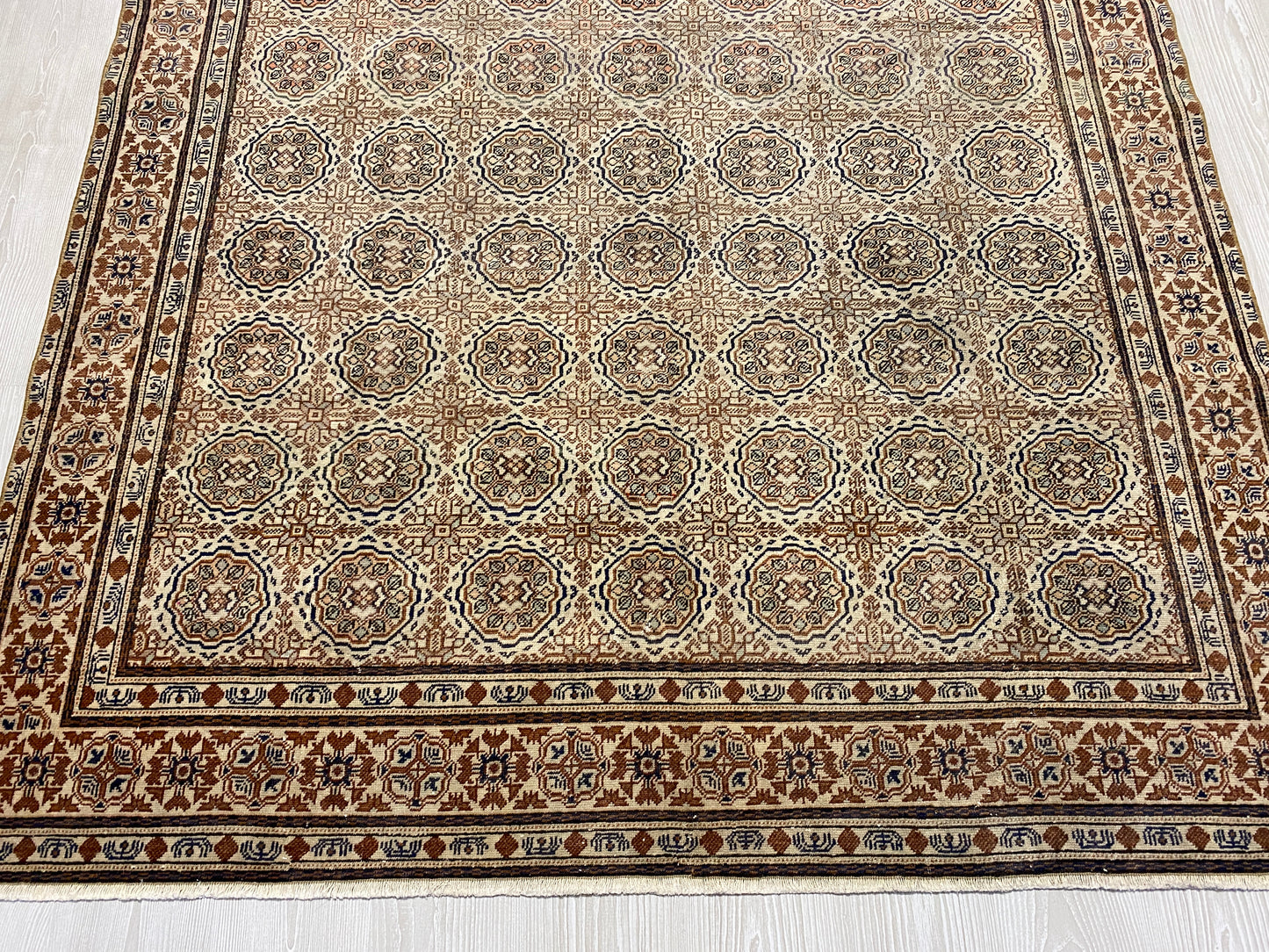 Vintage Turkish Kayseri Rug