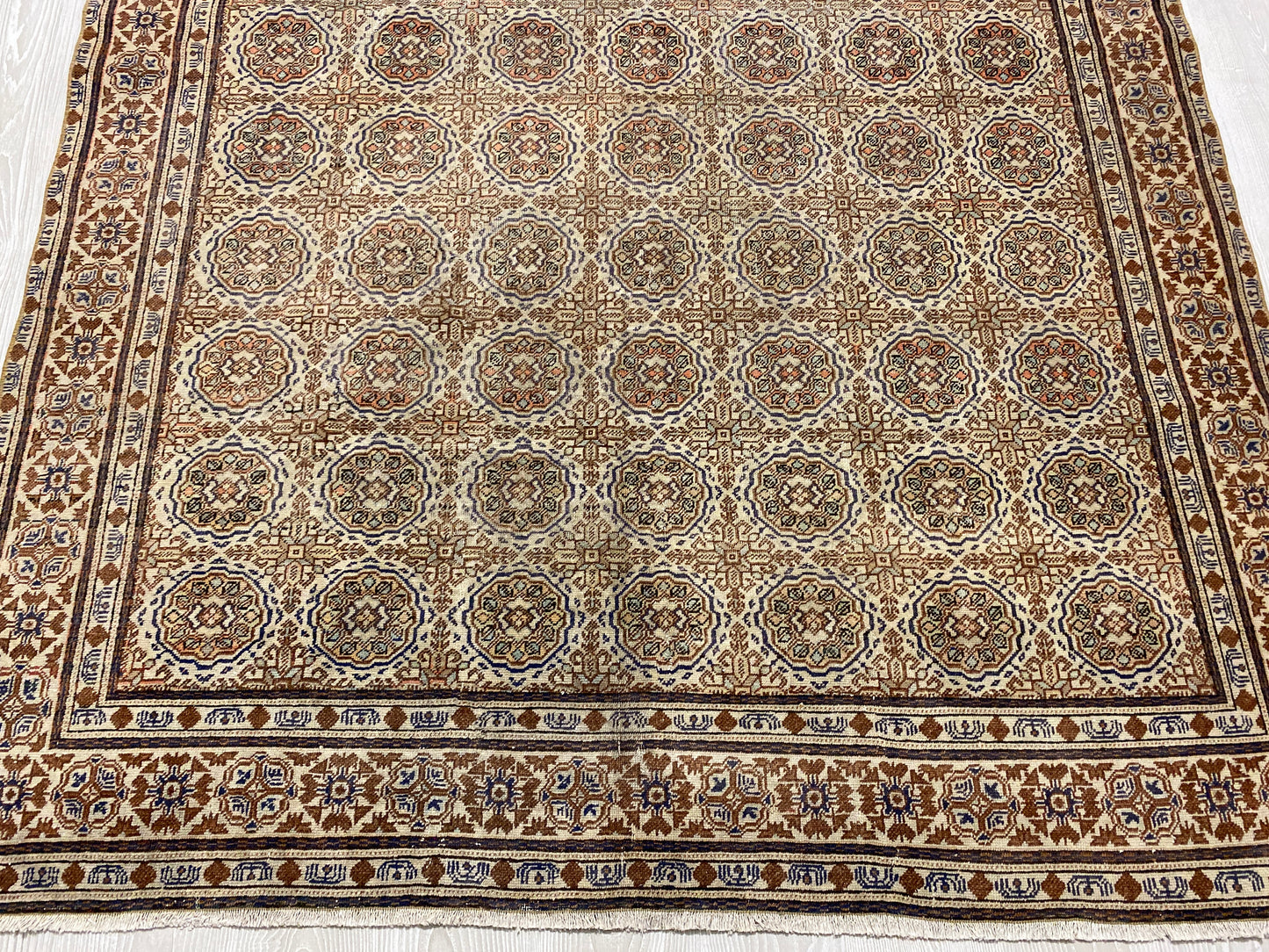 Vintage Turkish Kayseri Rug