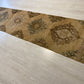 Extra Long Muted Color Turkish Oushak Runner Rug