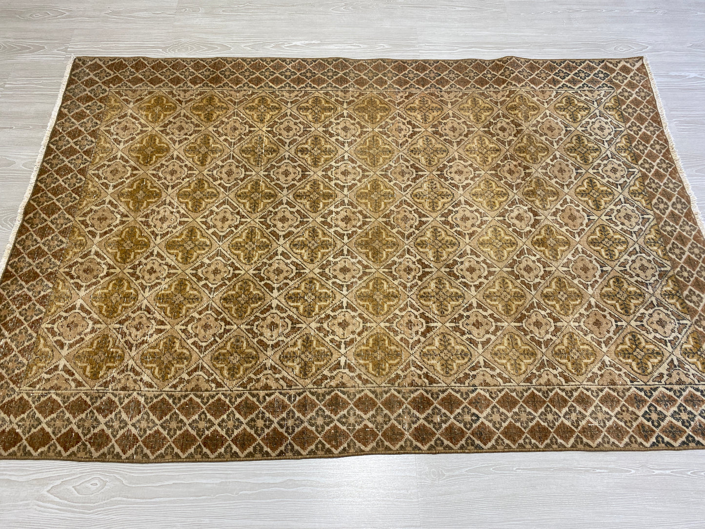 Neutral Turkish Urgup Carpet Rug