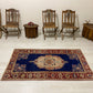 Navy Blue Antique Turkish Guney Carpet Rug