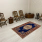 Navy Blue Antique Turkish Guney Carpet Rug