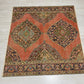 Square Shape Vintage Turkish Oushak Rug