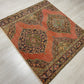 Square Shape Vintage Turkish Oushak Rug