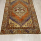 Terracotta Vintage Turkish Oushak Carpet Rug