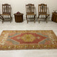 Burgundy Turkish Tribal Rug