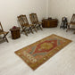 Burgundy Turkish Tribal Rug