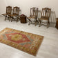 Burgundy Turkish Tribal Rug