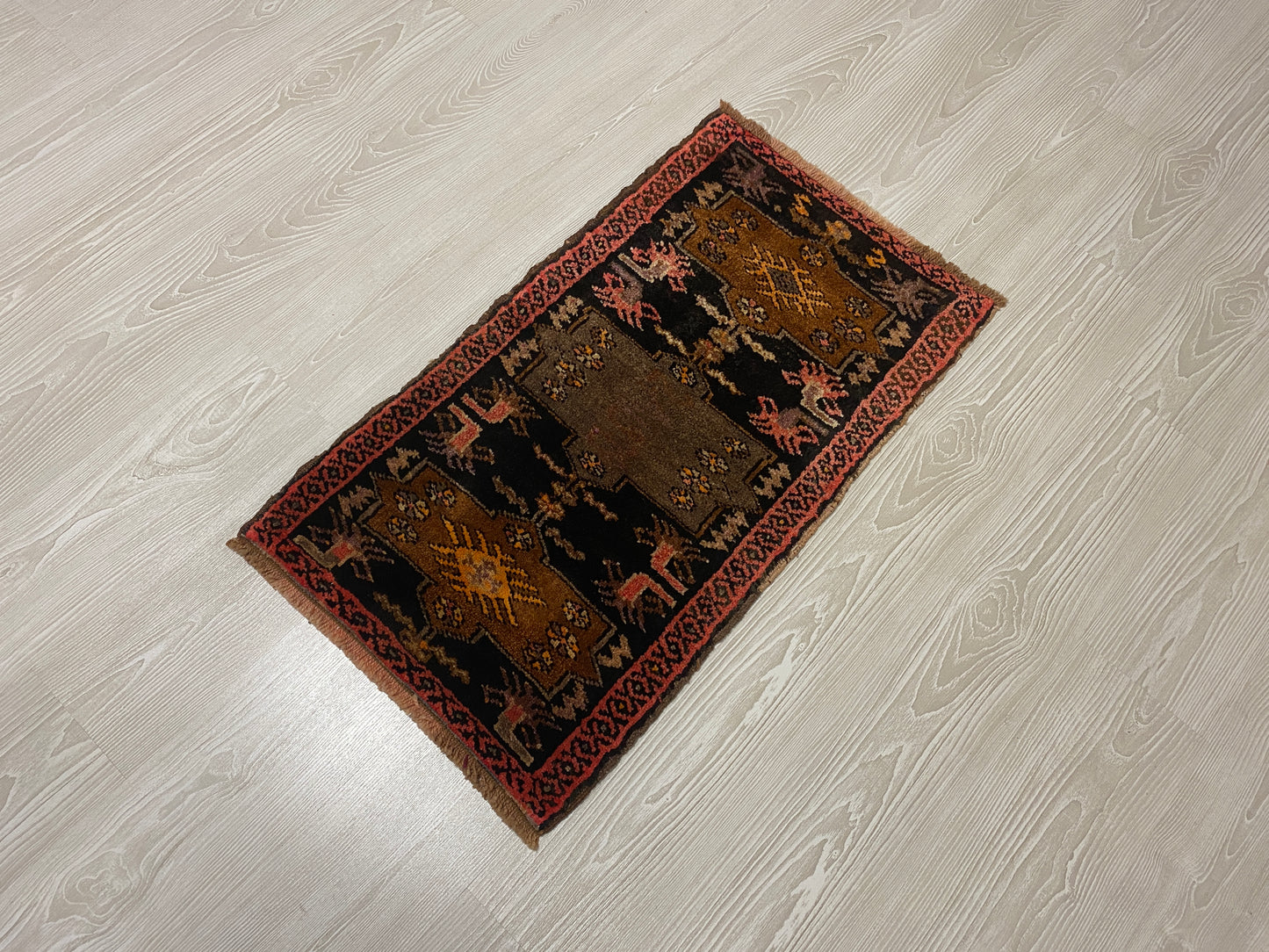 Small Kars Yastik Rug-Caucasian Yastik Carpet