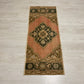 Vintage Small Turkish Oushak Rug