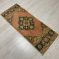 Vintage Small Turkish Oushak Rug
