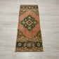 Vintage Small Turkish Oushak Rug