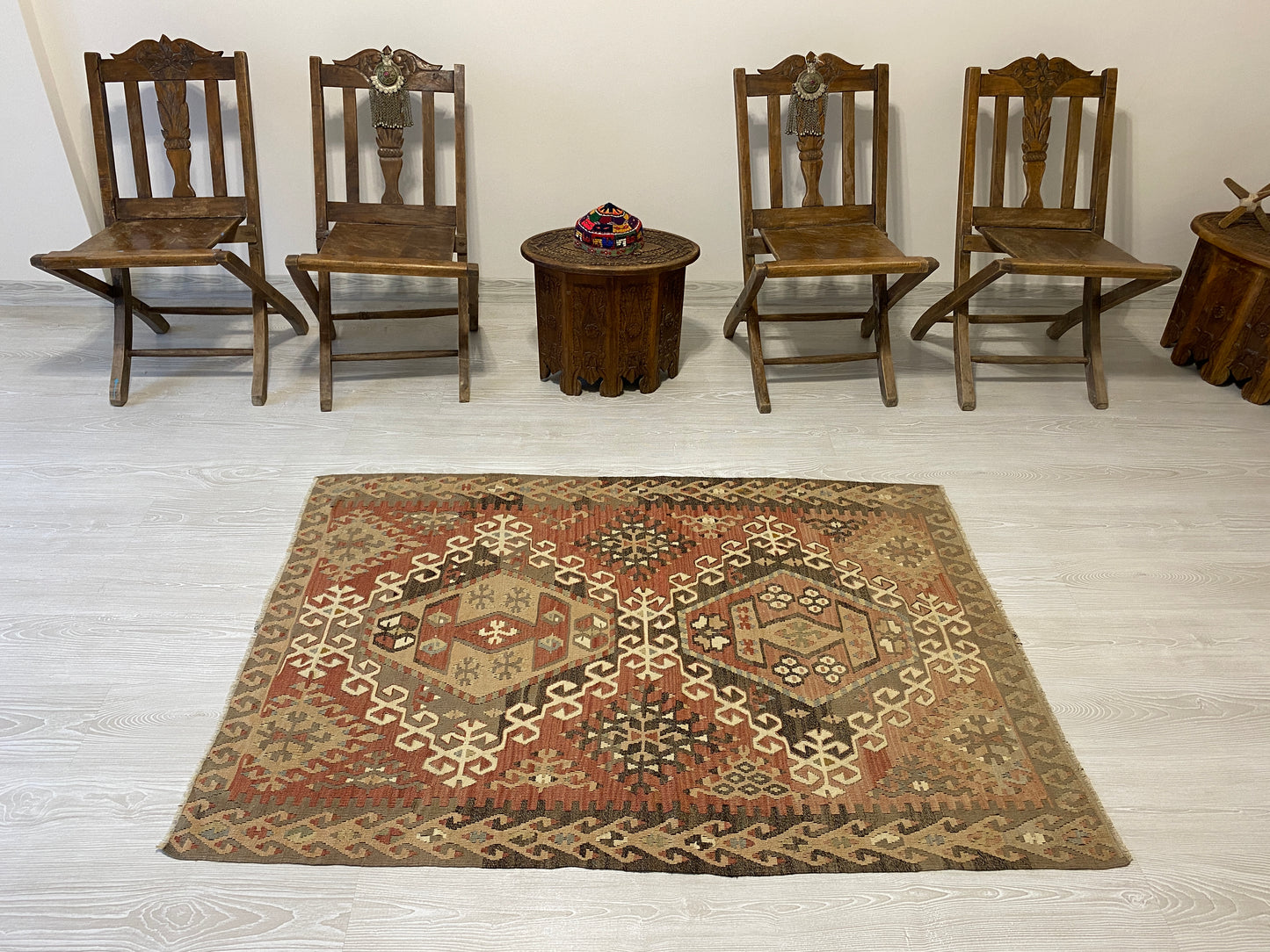 Pastel Kayseri Avsar Kilim - Avshar Kelim