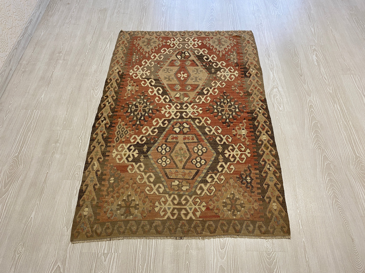 Pastel Kayseri Avsar Kilim - Avshar Kelim