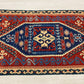 Vintage Very Fine Blue Konya Kilim