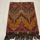 Turkish Nomadic Cicim Embroidered Kelim Rug