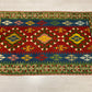 Red Blue Green Turkish Kilim Rug