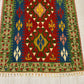 Red Blue Green Turkish Kilim Rug