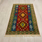 Red Blue Green Turkish Kilim Rug