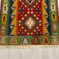Green Handmade Wool New Turkish Kilim Rug