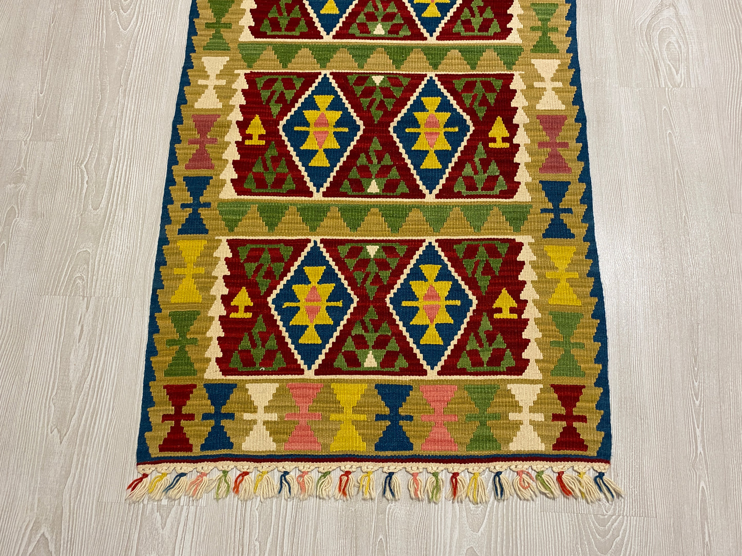 Lamb's Wool Turkish Kayseri Kilim Rug