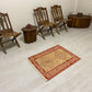 Tribal Silk Soumak Kilim Rug with Noah's Ark Design