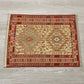 Tribal Silk Soumak Kilim Rug with Noah's Ark Design