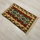 Small Turkish Kayseri Wool Kelim Rug