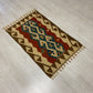 Small Turkish Kayseri Wool Kelim Rug