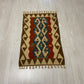 Small Turkish Kayseri Wool Kelim Rug