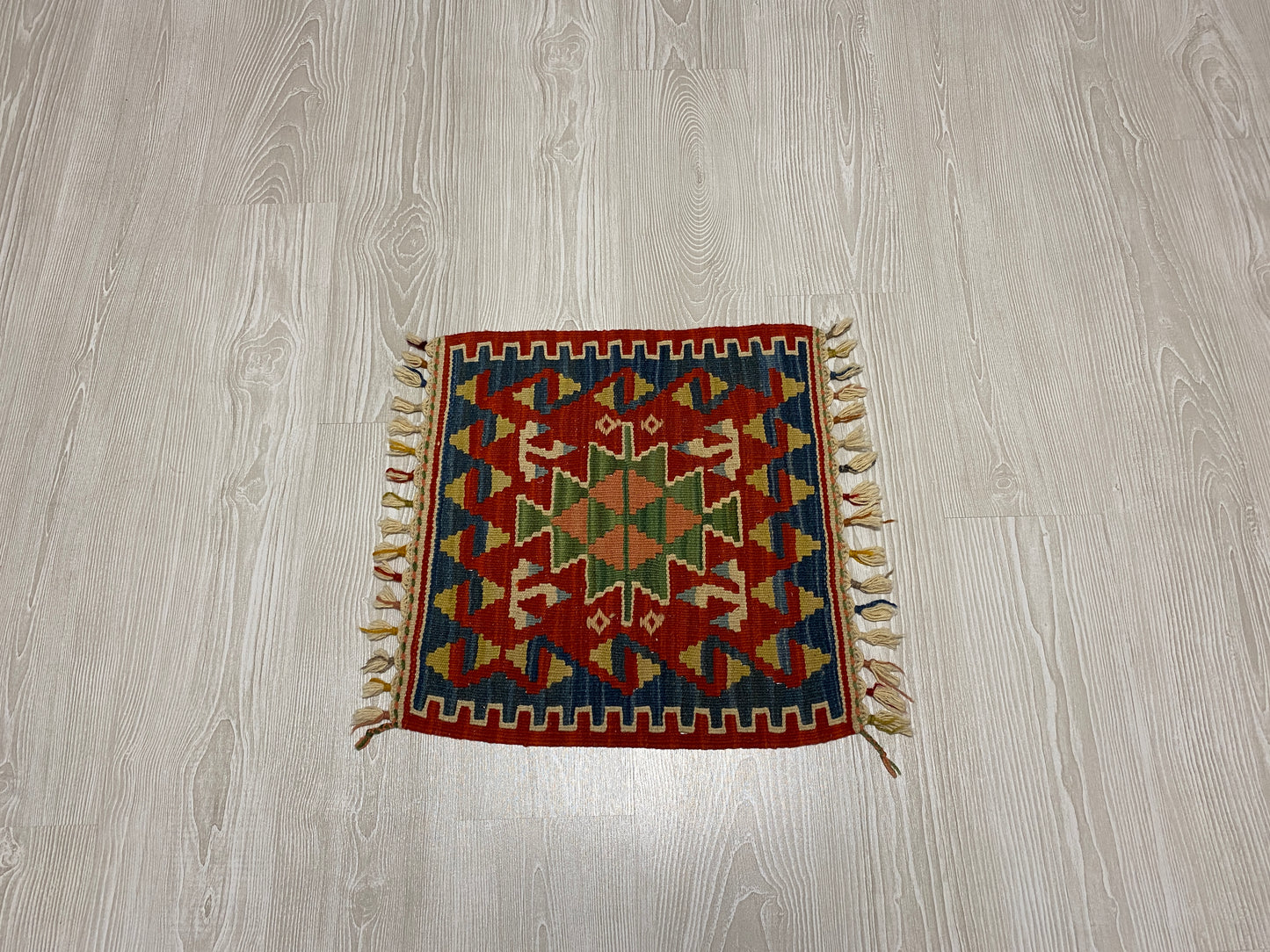 Small Square Turkish Kilim