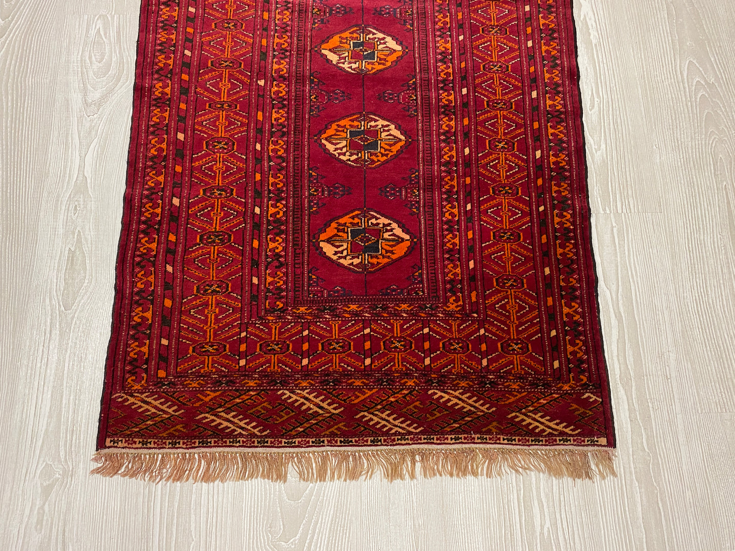 Very Fine Turkmen Buhara Carpet Rug