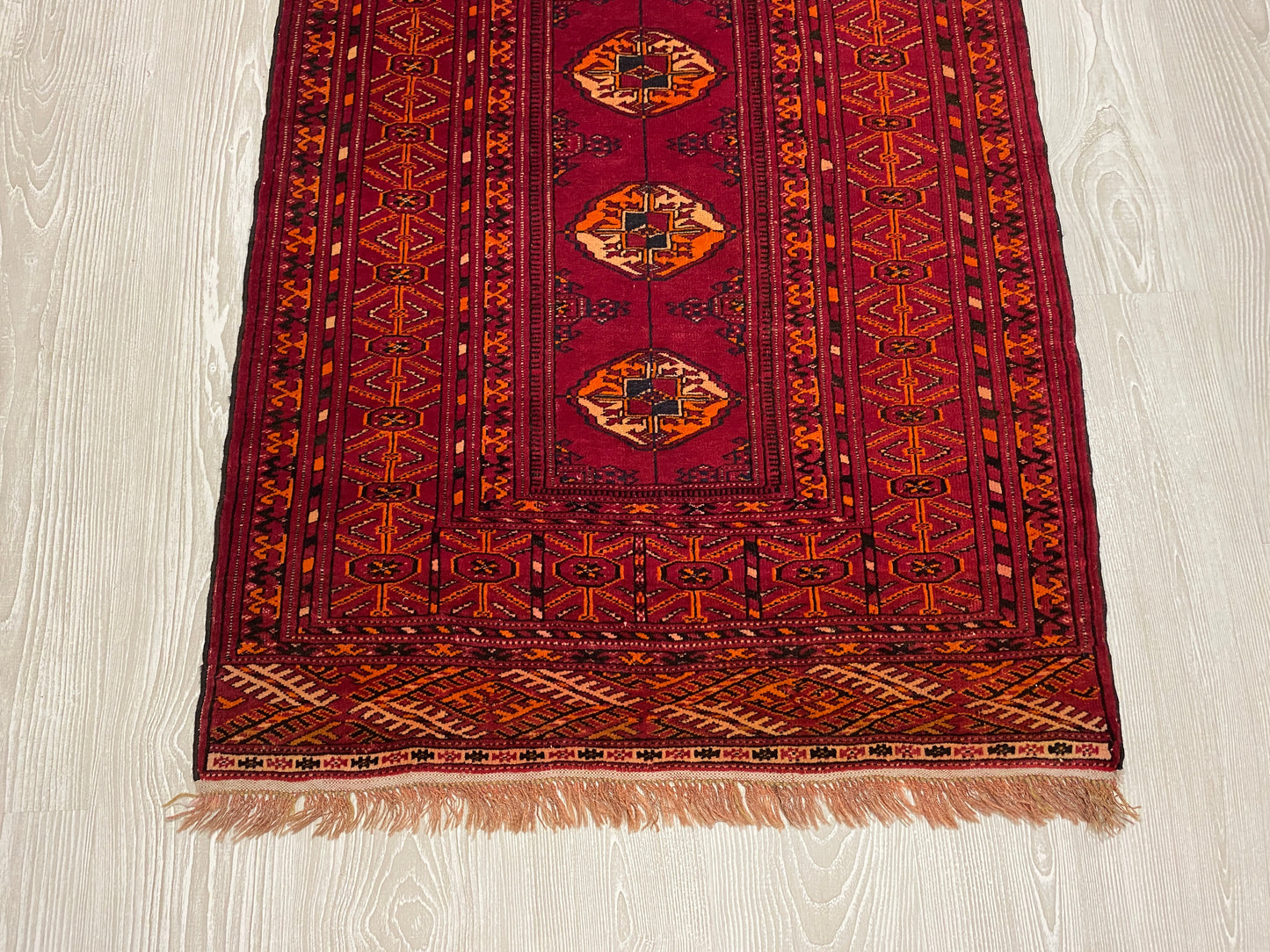 Very Fine Turkmen Buhara Carpet Rug