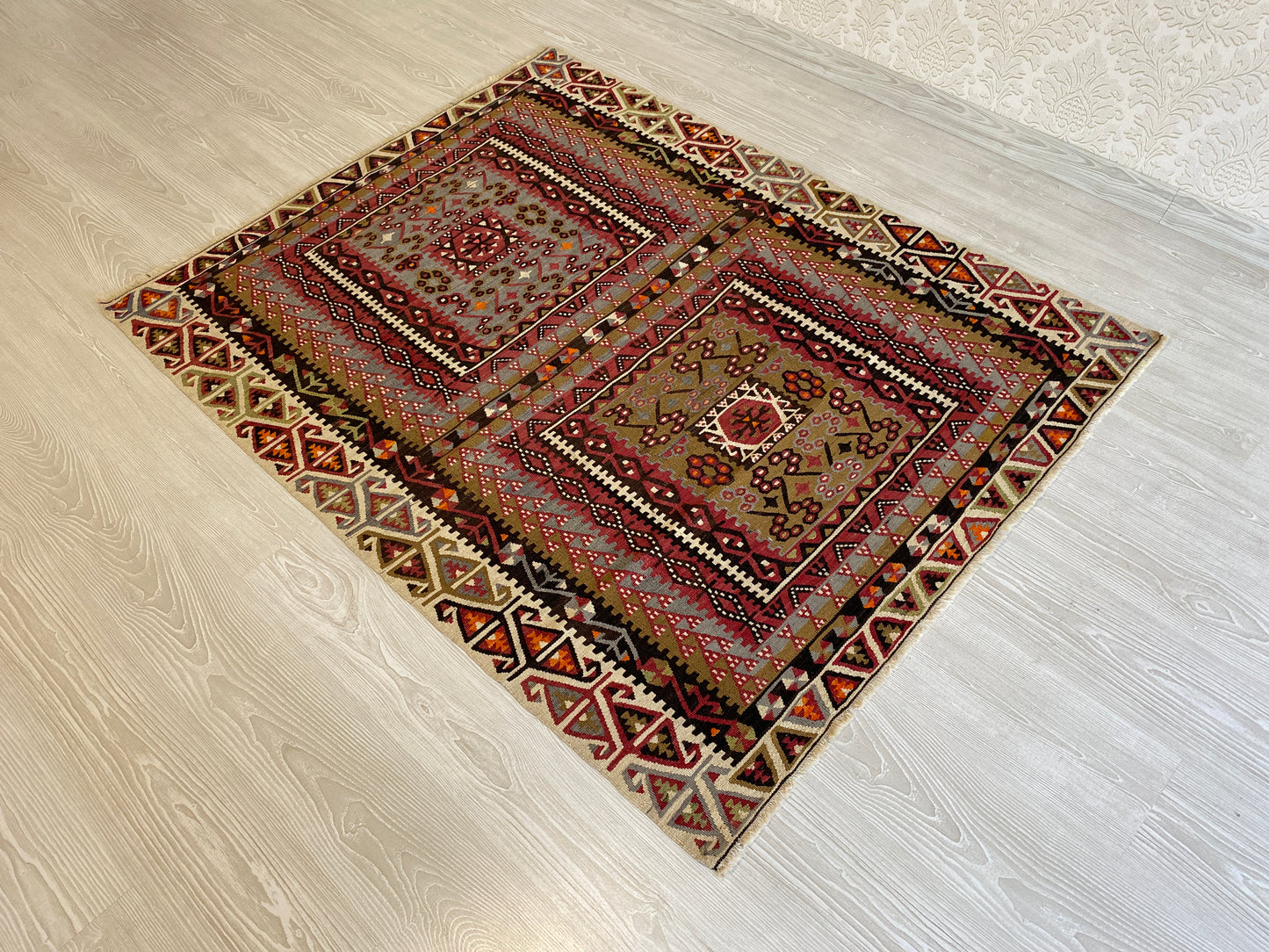 Collectable Old Kayseri Avsar Kilim