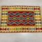 Blue Red Hands on Hips Design Kilim Rug