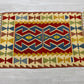Blue Red Hands on Hips Design Kilim Rug