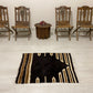 Black Siirt Blanket Kilim シルト・バッタニエ   シイルトブランケット