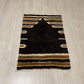 Black Siirt Blanket Kilim シルト・バッタニエ   シイルトブランケット