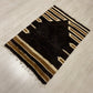 Black Siirt Blanket Kilim シルト・バッタニエ   シイルトブランケット