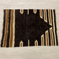 Black Siirt Blanket Kilim シルト・バッタニエ   シイルトブランケット