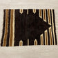 Black Siirt Blanket Kilim シルト・バッタニエ シイルトブランケット - Kilim Art Gallery