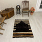 Black Siirt Blanket Kilim シルト・バッタニエ シイルトブランケット - Kilim Art Gallery