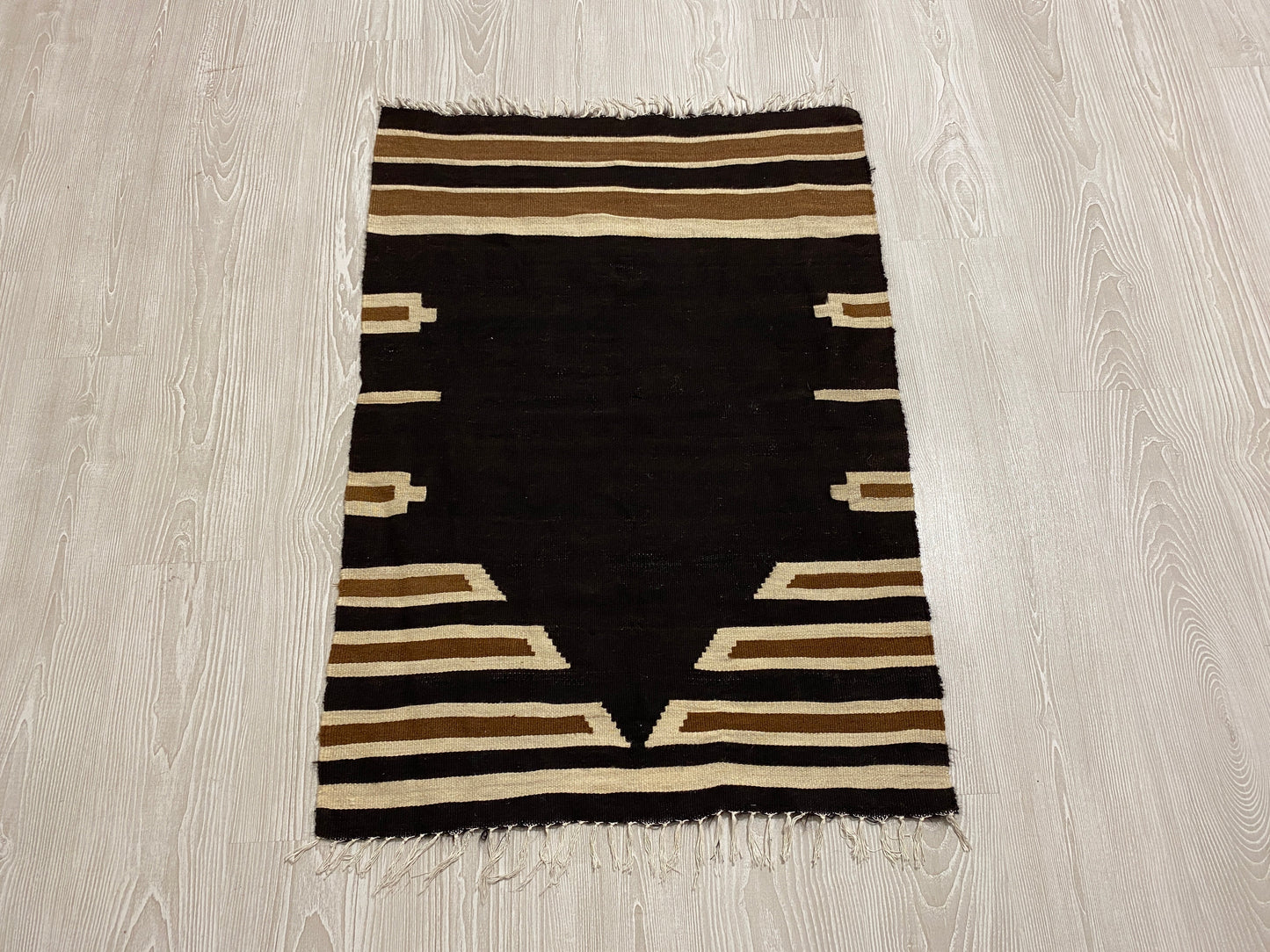 Black Siirt Blanket Kilim シルト・バッタニエ シイルトブランケット - Kilim Art Gallery