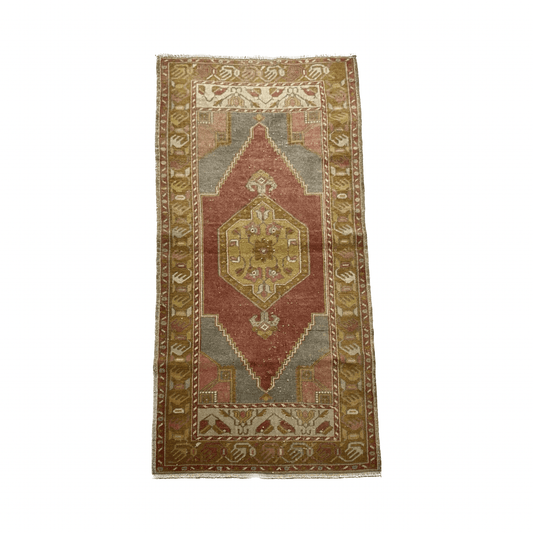 Burgundy Turkish Tribal Rug - Kilim Art Gallery
