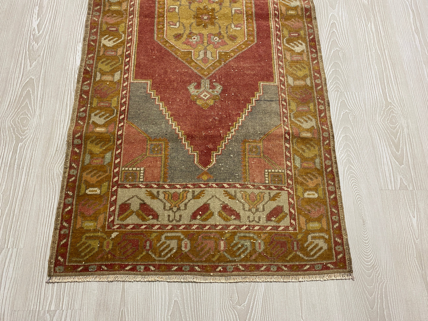Burgundy Turkish Tribal Rug - Kilim Art Gallery