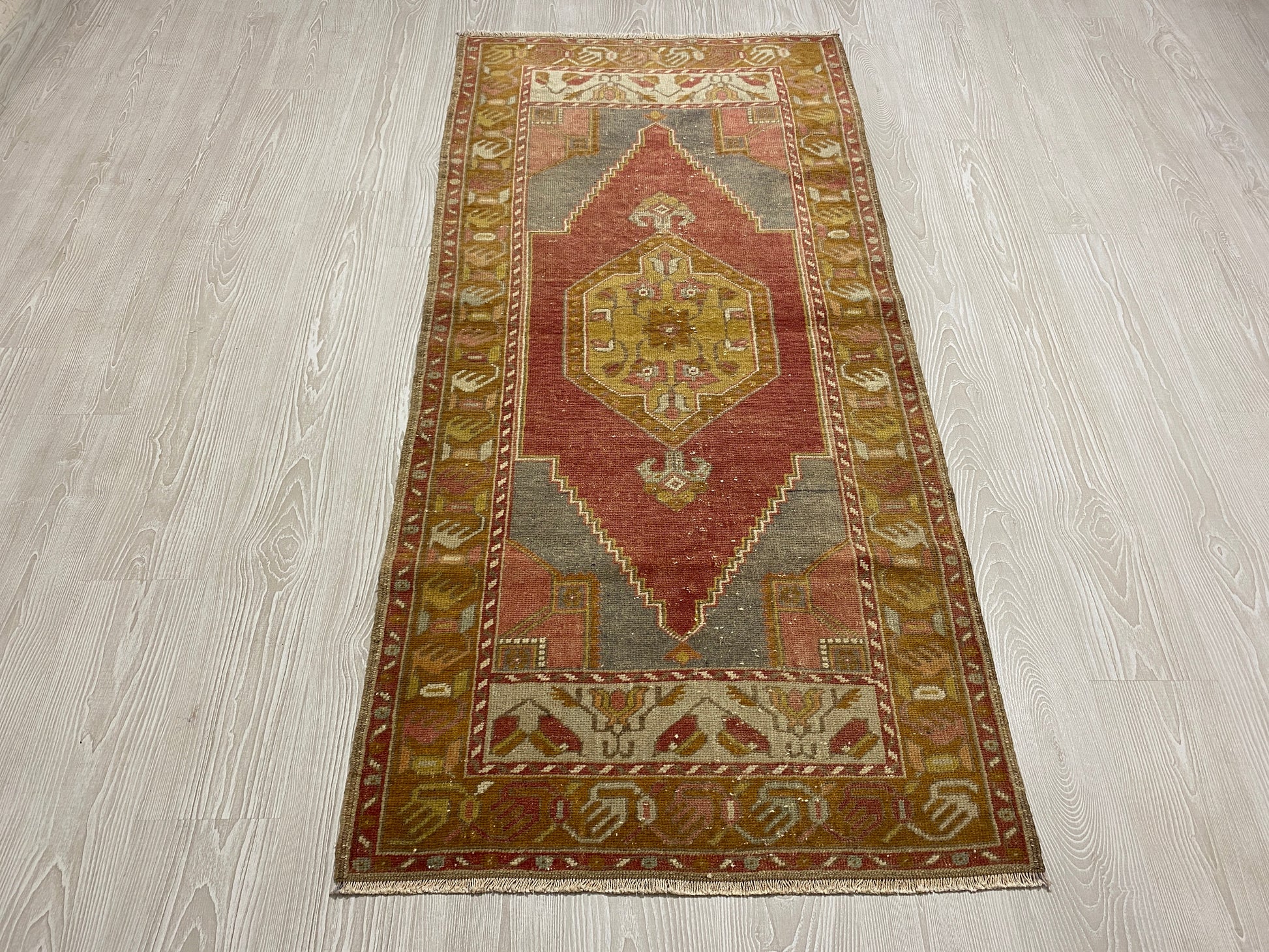 Burgundy Turkish Tribal Rug - Kilim Art Gallery