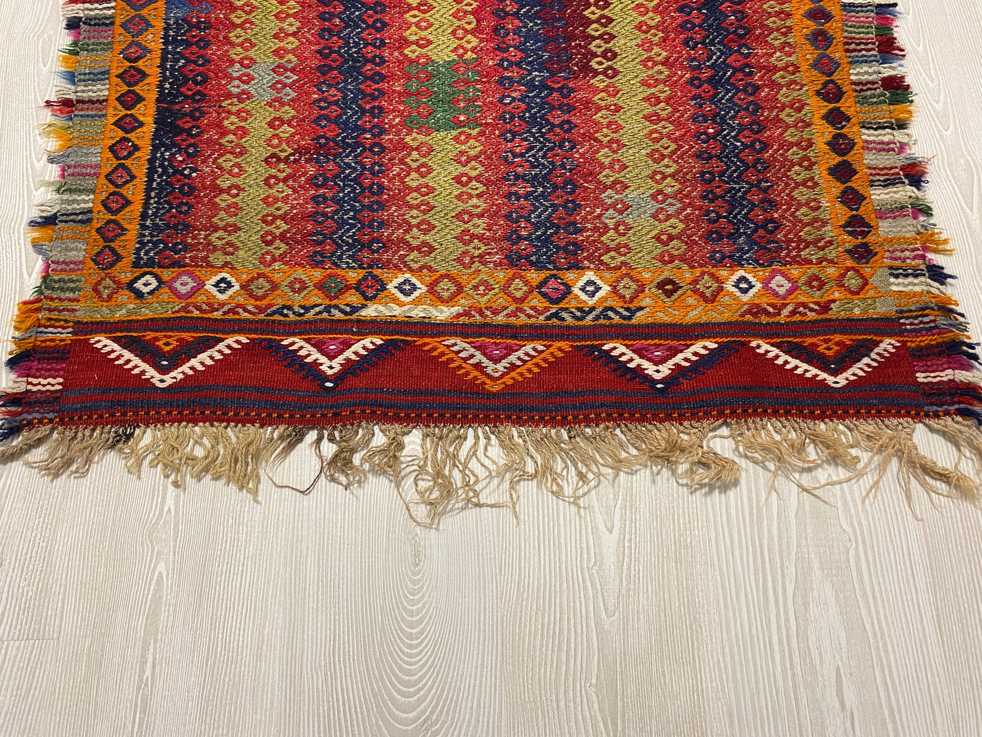 Collectable Antique Fethiye Cicim Sofra - Kilim Art Gallery