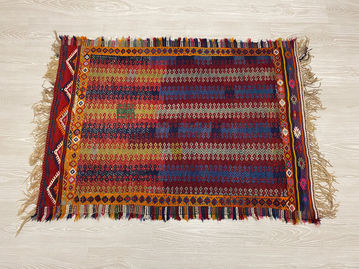 Collectable Antique Fethiye Cicim Sofra - Kilim Art Gallery
