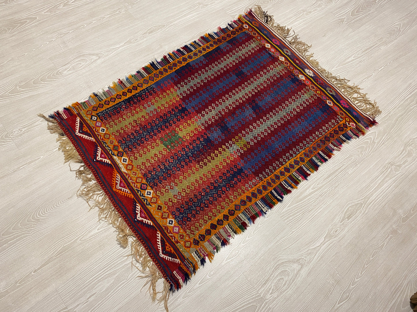 Collectable Antique Fethiye Cicim Sofra - Kilim Art Gallery